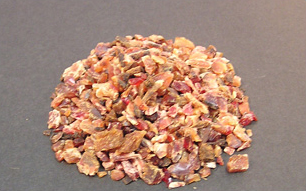 Cracking products of dried smoked skipjack